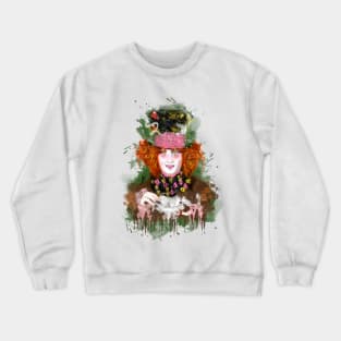 Sombrerero loco Crewneck Sweatshirt